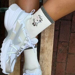 Oli rose Pilates and martinis grip socks